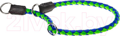 Ошейник-полуудавка Ferplast Twist CS12/60 / 75268223 (зеленый/синий)