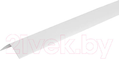 Уголок отделочный Пластал КU 10 Белый (10x10x2700)