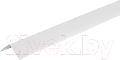 Уголок отделочныйПласталКU 20 Белый
