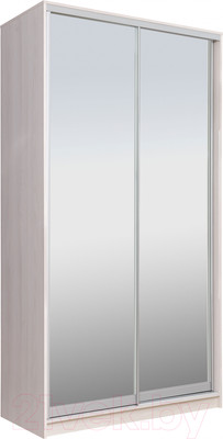 Шкаф-купе Рэйгрупп 158 YYX Elgon РГ-04.04 (ясень снежный/хром)