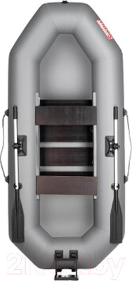 Надувная лодка Тонар Шкипер 280НТ (серый)