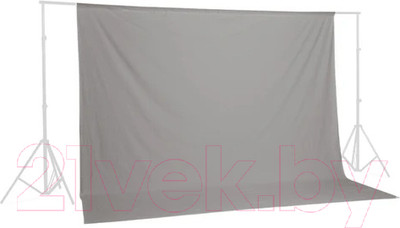 Фон тканевый RayLab RL-BC01 (3x3м, серый)