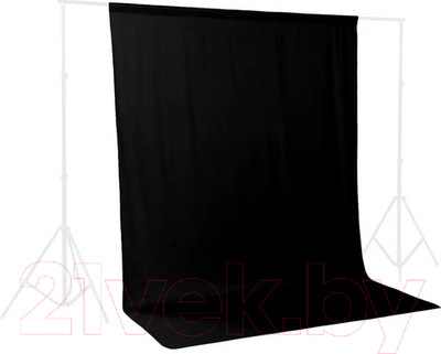 Фон тканевый RayLab RL-BP01 (черный)
