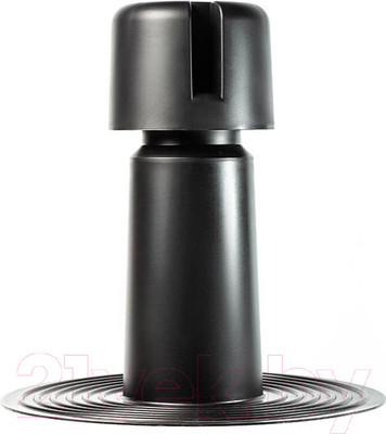 Аэратор точечный Krovent Flat для плоской кровли (черный)