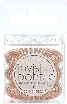 Набор резинок для волос Invisibobble Original Bronze And Beads