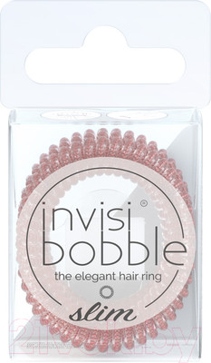 Набор резинок для волос Invisibobble Slim Pink Monocle