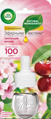 Флакон для аромадиффузора Air Wick Цветущая вишня (19мл)