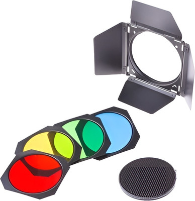 Шторки на рефлектор RayLab RL-FA011 (с цветными фильтрами)