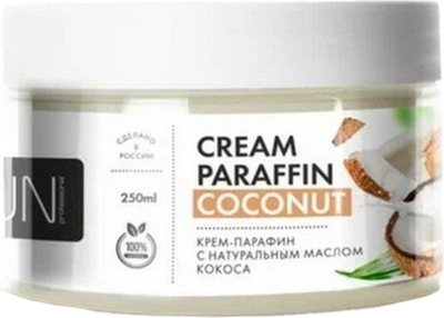 Крем для рук JessNail Парафин с натуральным маслом кокоса (250мл)