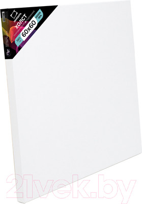 Холст для рисования Малевичъ На подрамнике 3D / 346060 (60x60см, хлопок)