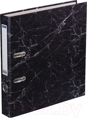 Папка-регистратор OfficeSpace 153194 (черный мрамор)