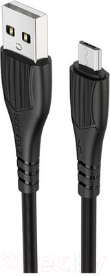 Кабель Borofone BX37 Micro (1м, черный)