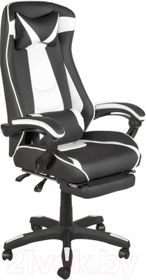 Кресло геймерское Меб-ФФ MF-6056 (черный/белый)