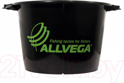 Ведро рыболовное Allvega BPFB-BL-40 (40л, черный)
