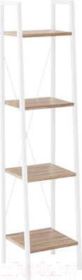 Стеллаж Halmar Narvik REG1 (белый/дуб сонома)