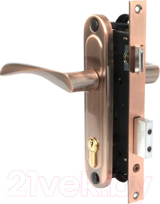 Замок врезной Apecs 1223/60-AС (медь)