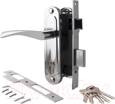 Замок врезной Apecs 1223/60-CR (хром)