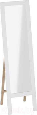 Зеркало Мебельград Калгари напольное (белый матовый)