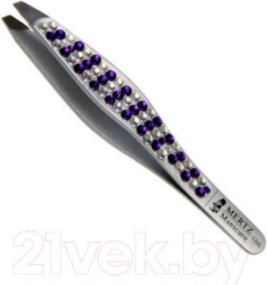Пинцет косметический Mertz А186