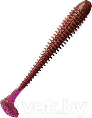 Мягкая приманка Crazy Fish Vibro Worm 4 / 75-100-12-6