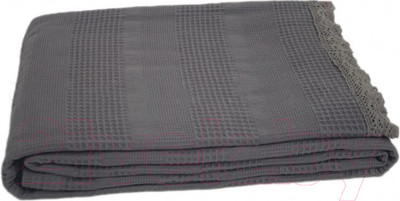 Плед Karven Dantelli Waffle Pike Евро 200x220 / Р 931 (темно-серый)