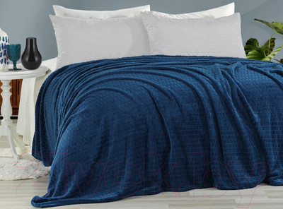 Плед Karven Super Soft Melinda 1.5 160x220 / Р 941 (синий)