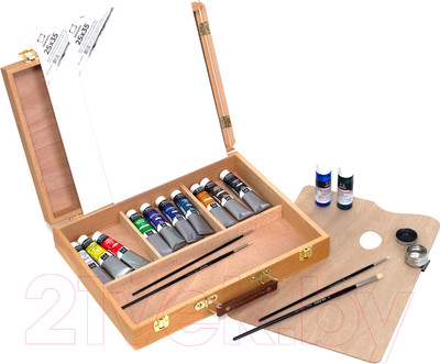 Масляные краски Малевичъ 520013 (20 предметов)