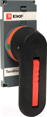 Рукоятка для рубильника EKF PROxima TwinBlock 315-400А / tb-315-400-fh-rev