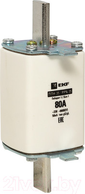 Предохранитель плавкий EKF Fus-35/250/80