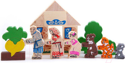 Развивающая игра Томик Сказки. Репка / 4534-7