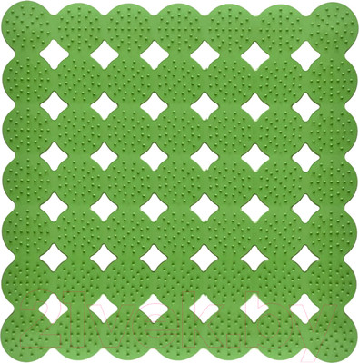 Коврик на присосках Мультидом ПТ72-66 (зеленый)