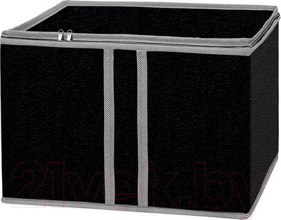 Коробка для хранения Рыжий кот 312612 (черный)