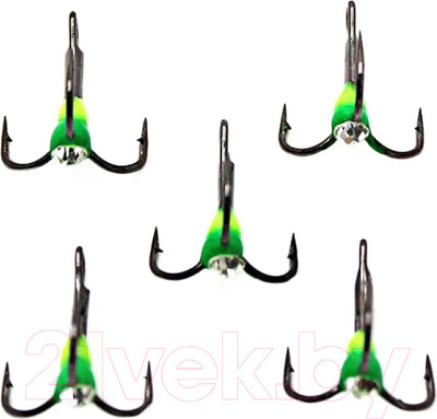 Набор крючков рыболовных Namazu С каплей и камнем 14 INT YG / 433623 (5шт)