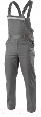 Полукомбинезон рабочий Hoegert Fabian HT5K308-S (темно-серый)