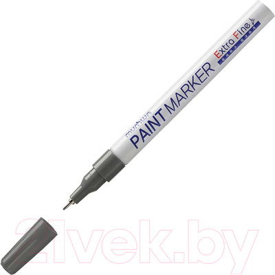 Маркер перманентный MunHwa Extra Fine Paint Marker / EFPM-06 (серебристый)