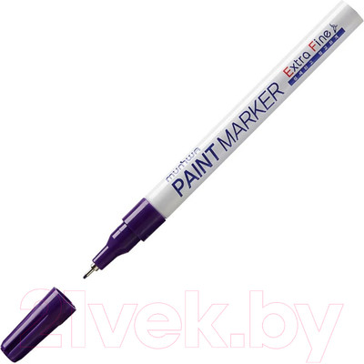 Маркер перманентный MunHwa Extra Fine Paint Marker / EFPM-09 (фиолетовый)