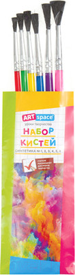 Набор кистей ArtSpace Синтетика круглые / SB6_19284 (6шт)