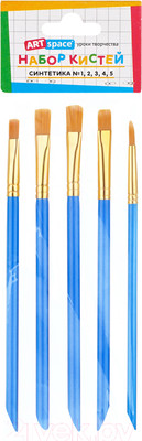 Набор кистей ArtSpace Синтетика плоские / SB_3294 (5шт)