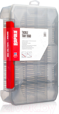 Коробка рыболовная Rapala Tackle Tray 356D / RTT356D