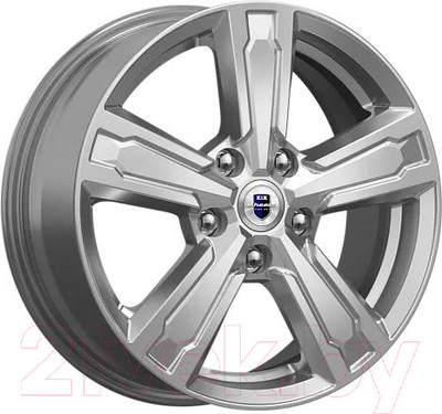 Литой диск K&K Оклахома 16x6.5" 5x108мм DIA 65.1мм ET 37мм Дарк платинум