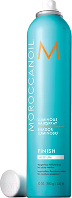 Лак для укладки волос Moroccanoil Сияющий Эластичной фиксации (330мл)