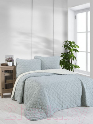 Набор текстиля для спальни Karven Muslin Baklava 1.5 / Y836-baklava-V5 (Yesil/зеленый)