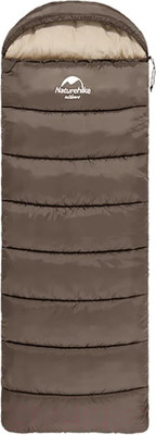 Спальный мешок Naturehike U250S NH20MSD07 / 6927595769294 (коричневый)