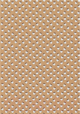 Бумага для оформления подарков Meshu Morning coffee / MS_46375