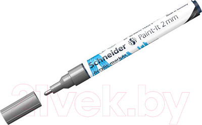 Маркер художественный Schneider Paint-It 310 / 120154 (серебряный)