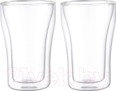 Набор стаканов для горячих напитков Smart Solutions KW-SS-CPST-GLS-350 (2шт)