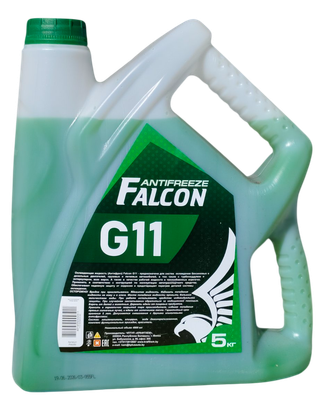 Антифриз Falcon Auto G11 / FN0250P (5кг, зеленый)