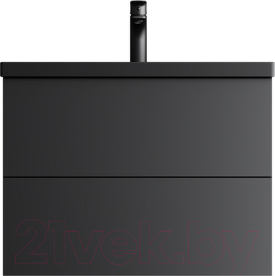 Тумба под умывальник AM.PM Gem M90FHX07522BM (черный матовый)