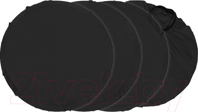 Комплект чехлов для колес коляски Roxy-Kids RWC-2532-RT (черный)