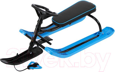 Снегокат детский Ника Тимка спорт / ТСЛ/Ч2 (черный)
